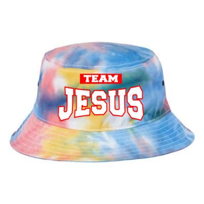 Vintage Team Jesus Funny Christian Tie Dye Newport Bucket Hat