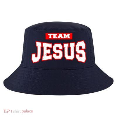 Vintage Team Jesus Funny Christian Cool Comfort Performance Bucket Hat