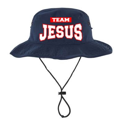 Vintage Team Jesus Funny Christian Bucket Hat