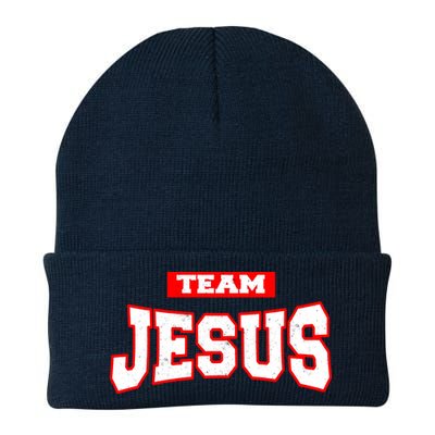 Vintage Team Jesus Funny Christian Beanie