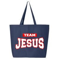 Vintage Team Jesus Funny Christian 25L Jumbo Tote