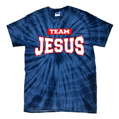 Vintage Team Jesus Funny Christian Tie-Dye T-Shirt