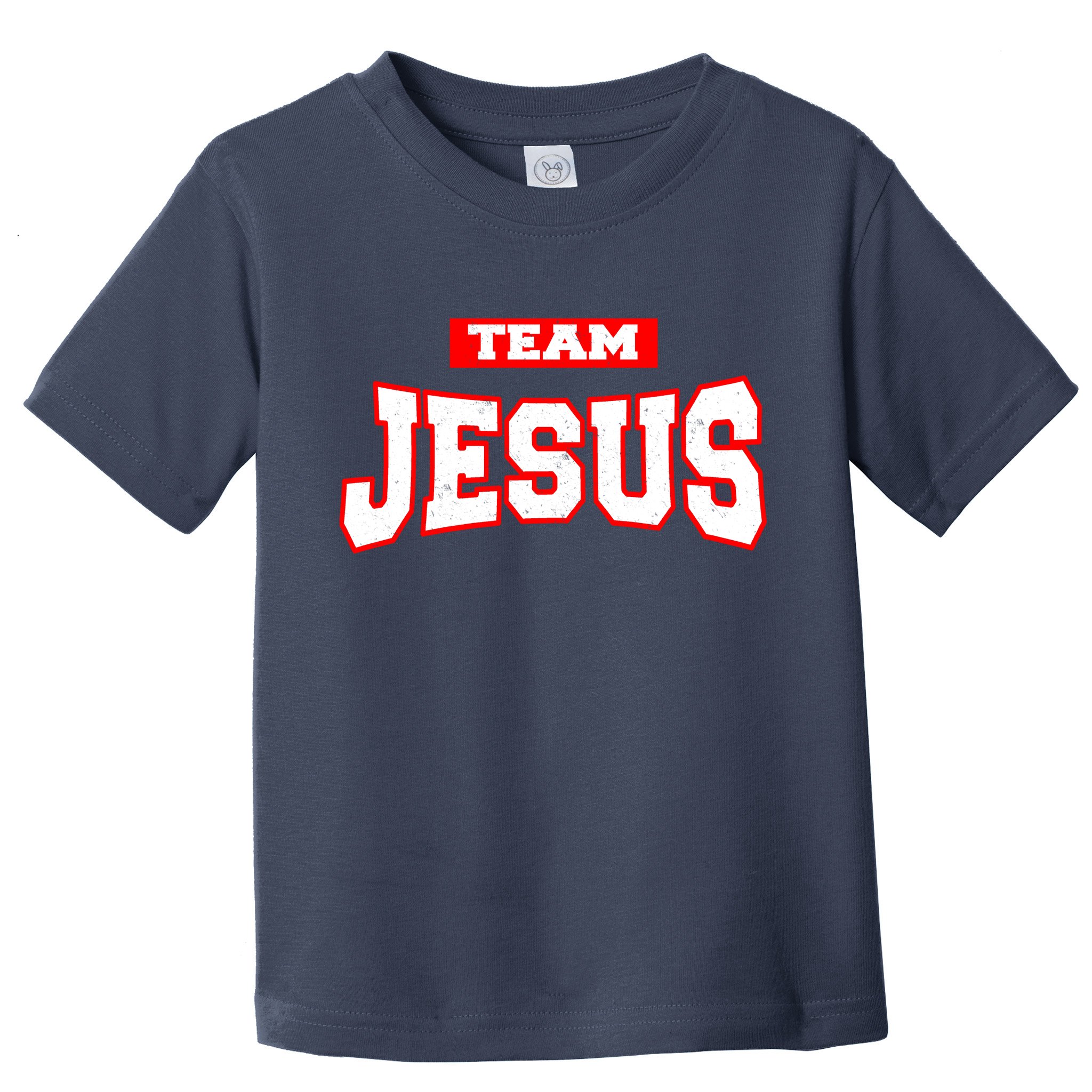 Vintage Team Jesus Funny Christian Toddler T-Shirt
