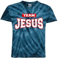 Vintage Team Jesus Funny Christian Kids Tie-Dye T-Shirt