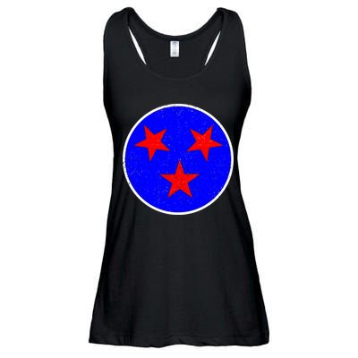 Vintage Tennessee State Flag Ladies Essential Flowy Tank