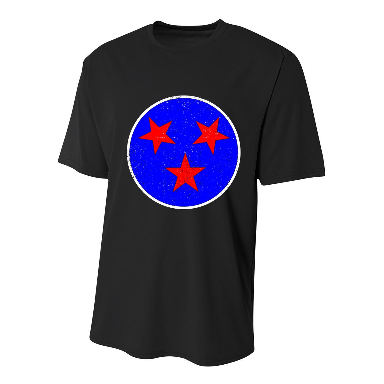 Vintage Tennessee State Flag Youth Performance Sprint T-Shirt