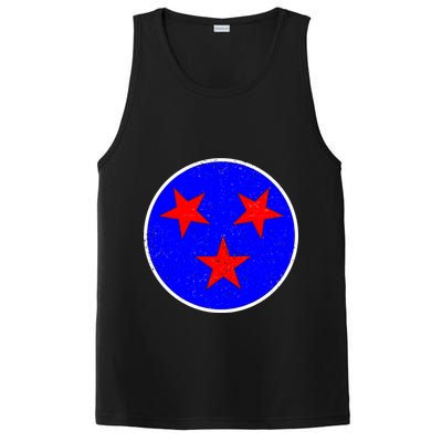 Vintage Tennessee State Flag PosiCharge Competitor Tank