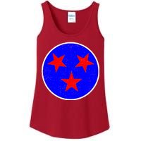 Vintage Tennessee State Flag Ladies Essential Tank