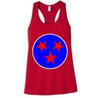 Vintage Tennessee State Flag Womens Tank Top