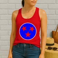 Vintage Tennessee State Flag Womens Tank Top