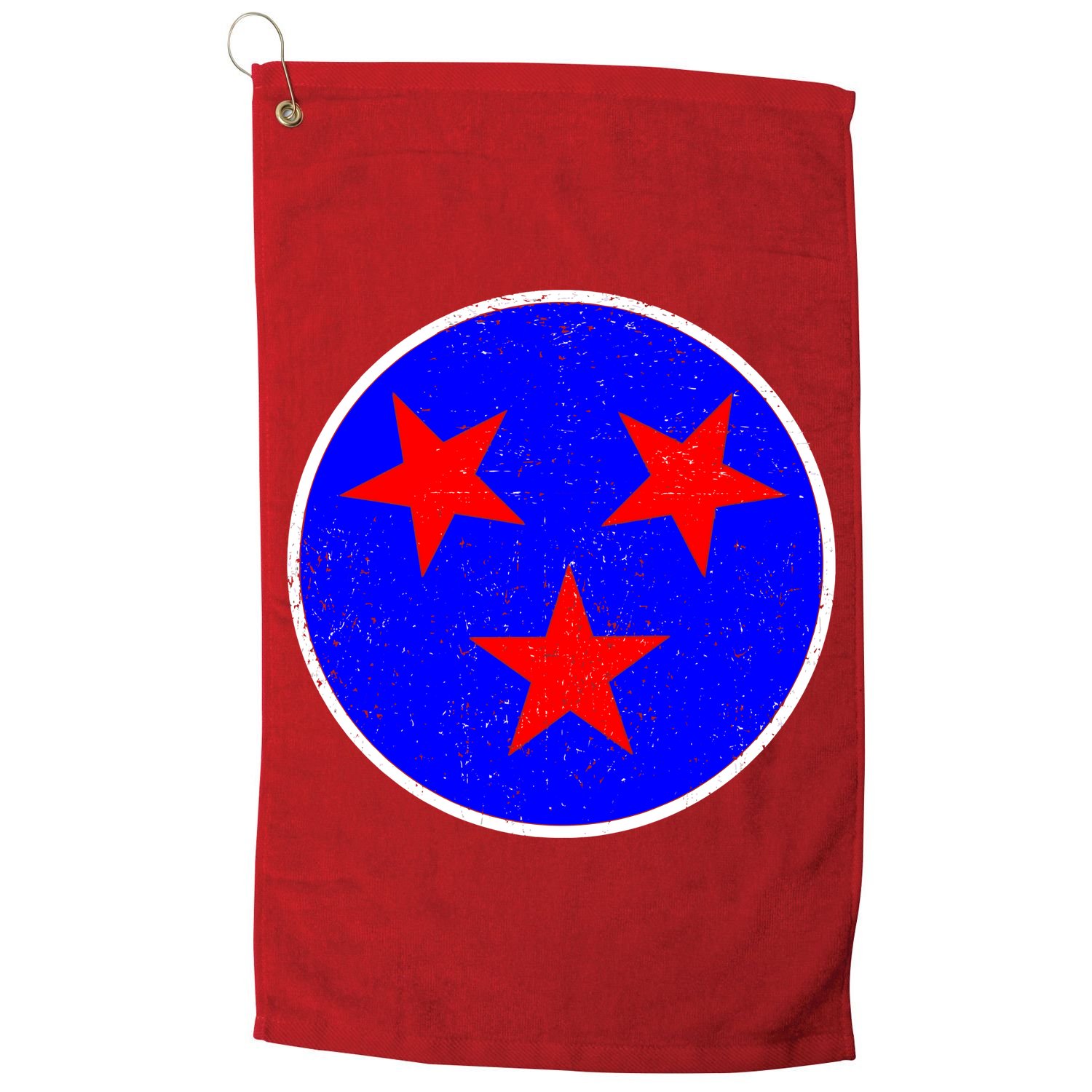 Vintage Tennessee State Flag Golf Towel