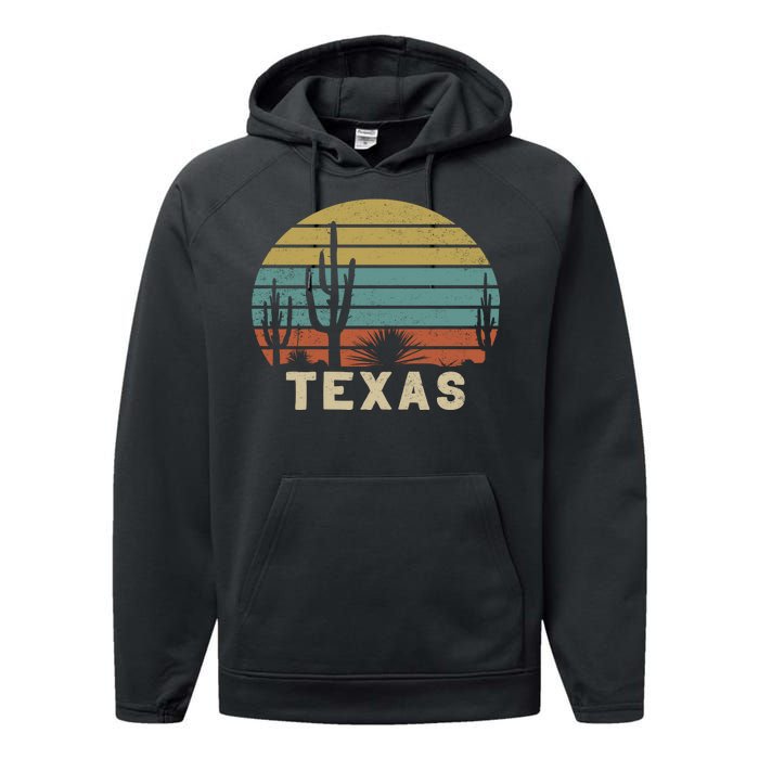 Vintage Texas Performance Fleece Hoodie