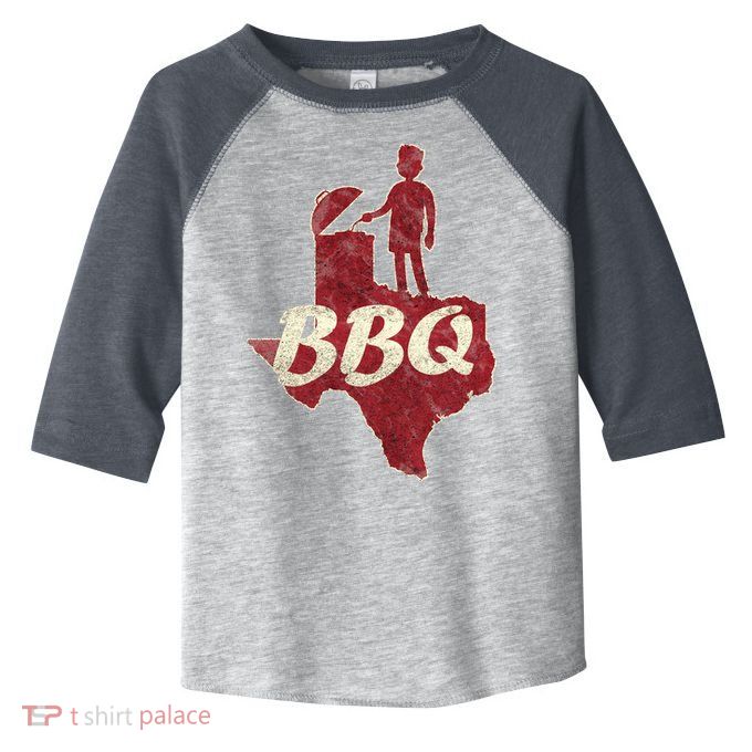 Vintage Texas BBQ Toddler Fine Jersey T-Shirt
