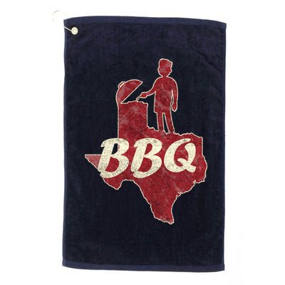 Vintage Texas BBQ Golf Towel