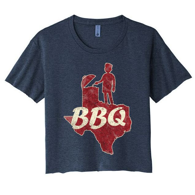 Vintage Texas BBQ Crop Top
