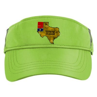 Vintage Texas Logo Adult Drive Performance Visor