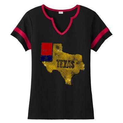 Vintage Texas Logo Ladies Halftime Notch Neck Tee