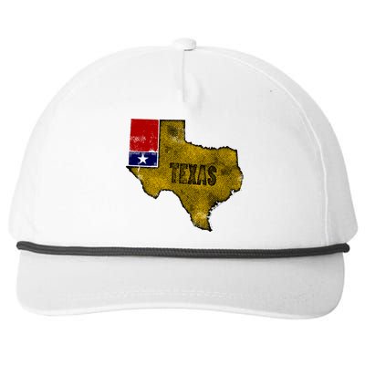 Vintage Texas Logo Snapback Five-Panel Rope Hat