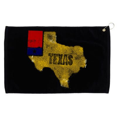 Vintage Texas Logo Grommeted Golf Towel