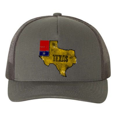 Vintage Texas Logo Yupoong Adult 5-Panel Trucker Hat