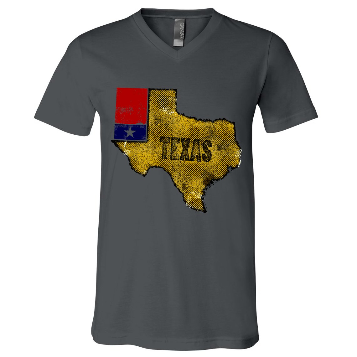 Vintage Texas Logo V-Neck T-Shirt