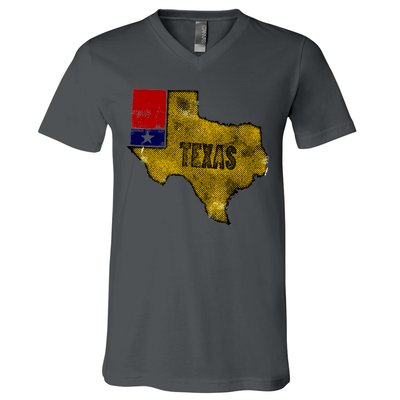 Vintage Texas Logo V-Neck T-Shirt