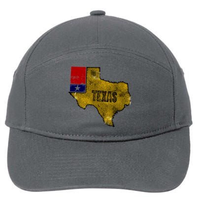 Vintage Texas Logo 7-Panel Snapback Hat