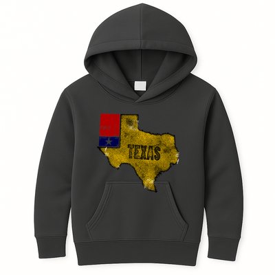 Vintage Texas Logo Kids Hoodie