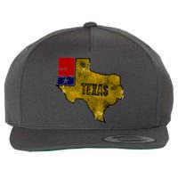 Vintage Texas Logo Wool Snapback Cap