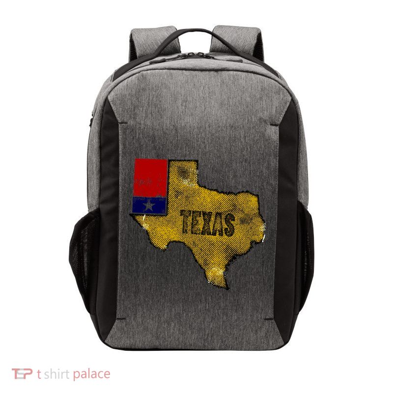 Vintage Texas Logo Vector Backpack
