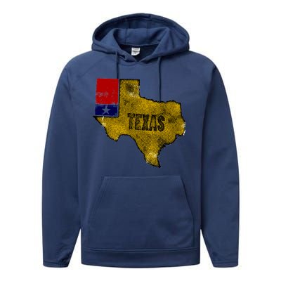 Vintage Texas Logo Performance Fleece Hoodie