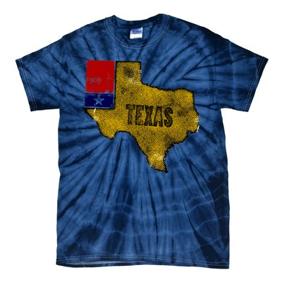 Vintage Texas Logo Tie-Dye T-Shirt