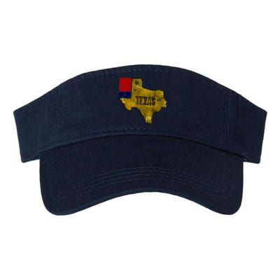 Vintage Texas Logo Valucap Bio-Washed Visor