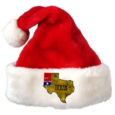 Vintage Texas Logo Premium Christmas Santa Hat