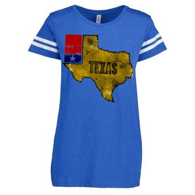 Vintage Texas Logo Enza Ladies Jersey Football T-Shirt