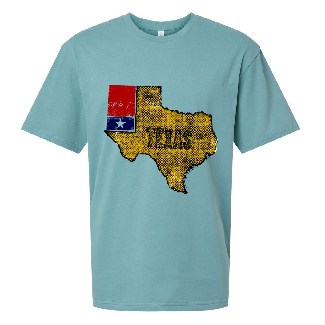 Vintage Texas Logo Sueded Cloud Jersey T-Shirt