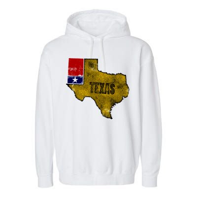 Vintage Texas Logo Garment-Dyed Fleece Hoodie