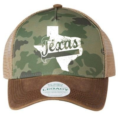 Vintage Texas State Logo Legacy Tie Dye Trucker Hat