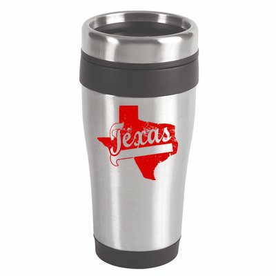 Vintage Texas State Logo 16oz Travel Tumbler