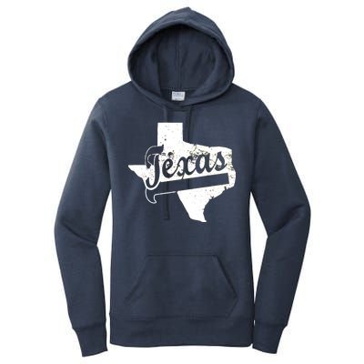 Vintage Texas State Logo Women's Pullover Hoodie