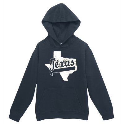 Vintage Texas State Logo Urban Pullover Hoodie