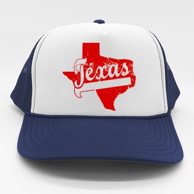 Vintage Texas State Logo Trucker Hat