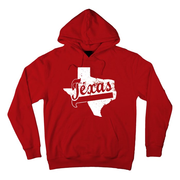 Vintage Texas State Logo Hoodie