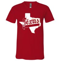 Vintage Texas State Logo V-Neck T-Shirt