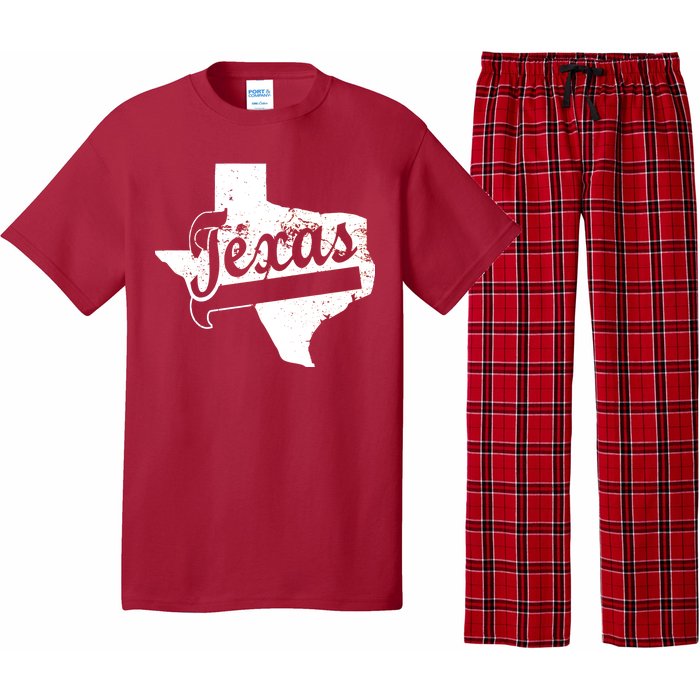 Vintage Texas State Logo Pajama Set