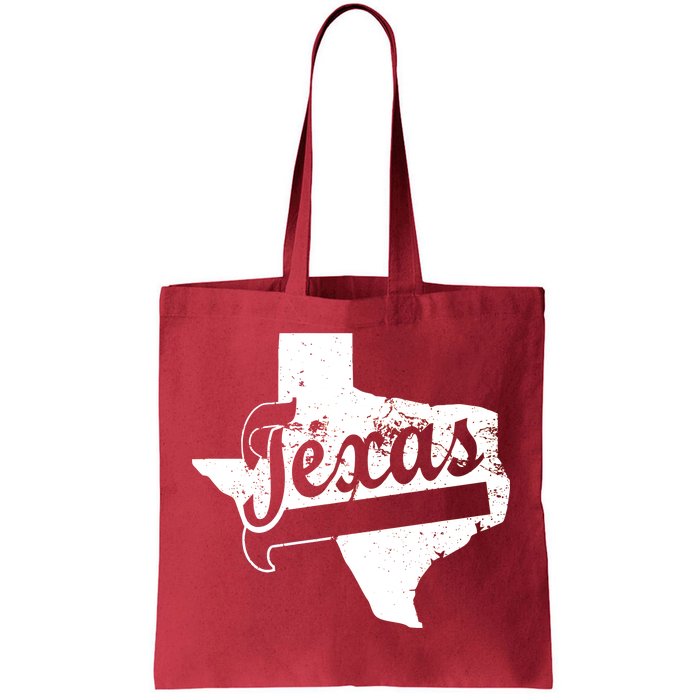 Vintage Texas State Logo Tote Bag