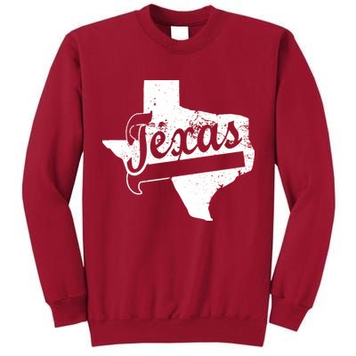 Vintage Texas State Logo Tall Sweatshirt