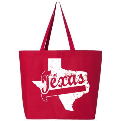 Vintage Texas State Logo 25L Jumbo Tote