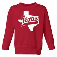 Vintage Texas State Logo Toddler Sweatshirt