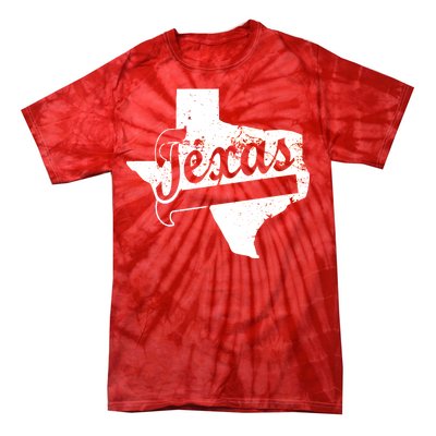 Vintage Texas State Logo Tie-Dye T-Shirt